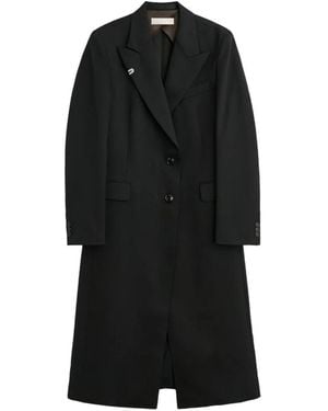 Our Legacy Manta Single-Breasted Coat - Black