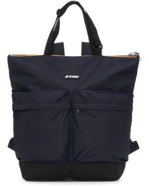 K-Way 'Noam' Rucksack - Blau