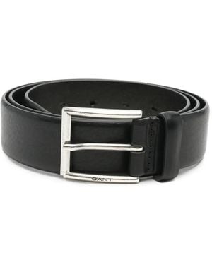 GANT Gürtel Mit Logo-Gravur - Schwarz