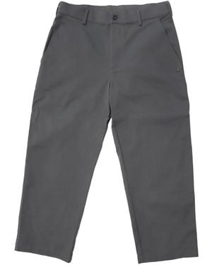 HTC Logo-Patch Baggy Trousers - Grey