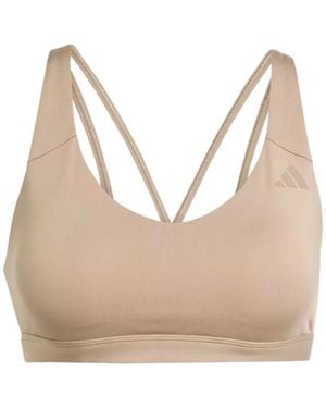 adidas All Me Essentials Medium Support Bra - Natural