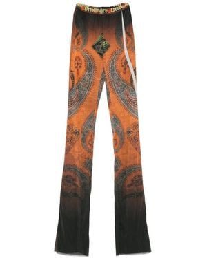 OTTOLINGER Paisley-Print Trousers - White