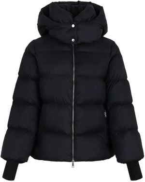 Add Hooded Ped Jacket - Black