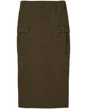 Marc Jacobs Falda Midi Cargo - Verde