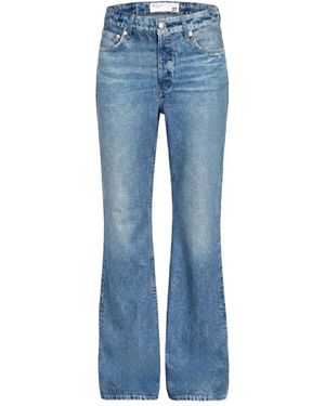 Rag & Bone Miramar Flared Jeans - Blauw