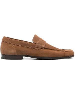 Moorer Casetti Loafer Aus Wildleder - Braun
