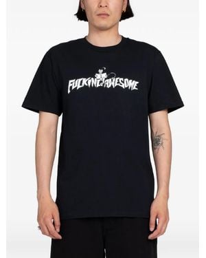Fucking Awesome Sam Hill Print-Detail T-Shirt - Black