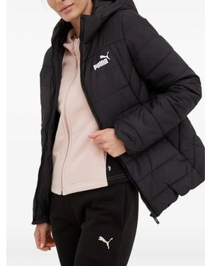 PUMA Hooded Puffer Jacket - Black