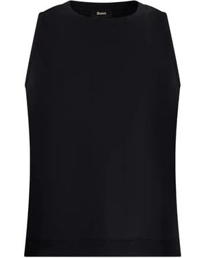 Laminar Side Slits Top - Black