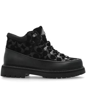 COACH Bradley Hiker Boots - Black