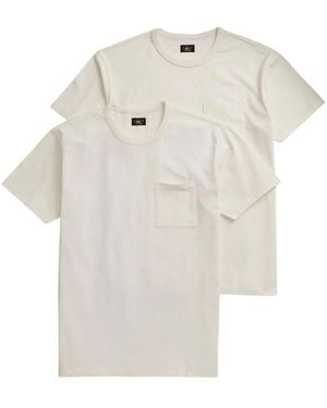 RRL Soft Jersey T-Shirt (Pack Of Two) - White