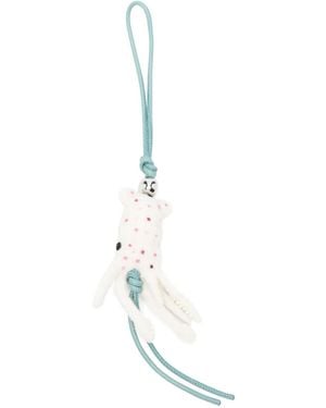 Loewe X Suna Fujita Octopus Keyring - Metallic
