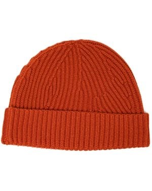 JOSEPH Gerippte Beanie - Rot