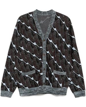 JNBY Patterned Cardigan - Black