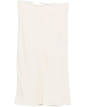 Ami Paris Split-front Skirt - ホワイト