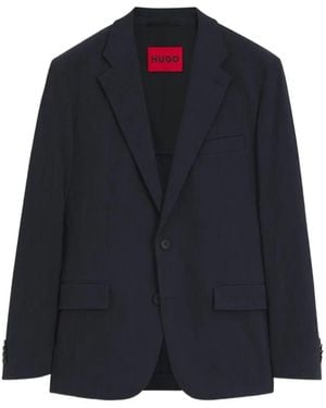 HUGO Slim-Fit Suit Jacket - Blue