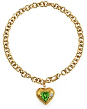 Mayol Collar Elvira Con Colgante De Corazón - Metálico