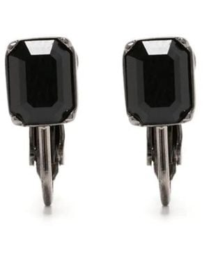 DSquared² Classic Ohrclips - Schwarz