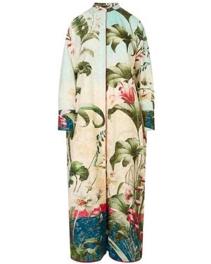 F.R.S For Restless Sleepers Molpadia Floral-Print Maxi Dress - White