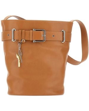 OSOI Brocle Schultertasche - Braun