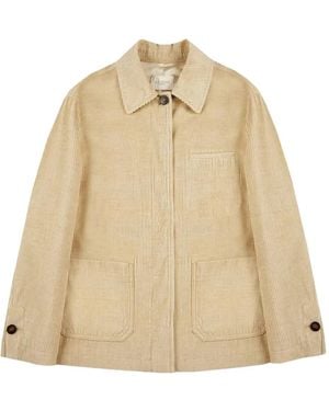 Montedoro Corduroy Jacket - Natural