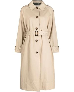 Barbour Trench Marie Con Cintura - Neutro