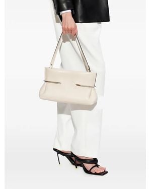 Givenchy Metal-Detail Leather Tote Bag - White