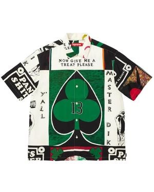 Supreme Mike Kelley Graphic-Print Shirt - Green