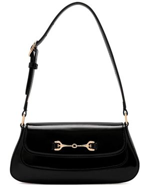 Sam Edelman Bolso De Hombro Loraine Pequeño De Piel - Negro