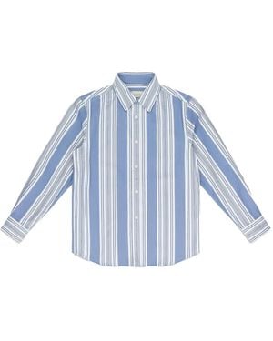 Aimé Leon Dore Striped Shirt - Blue