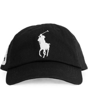 Polo Ralph Lauren Logo-Embroidered Sports Cap - Black