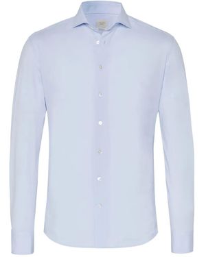 Traiano Milano Button-Up Shirt - Blue