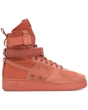 Nike Sf Af1 "Dusty Peach" Trainers - Orange