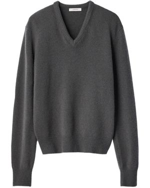 Lemaire V-Neck Sweater - Gray