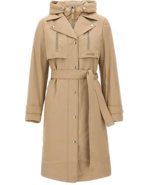 Mackage Trench Siobhan À Taille Ceinturée - Neutre