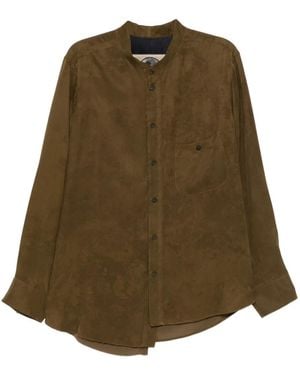 Ziggy Chen Silk Shirt - Green