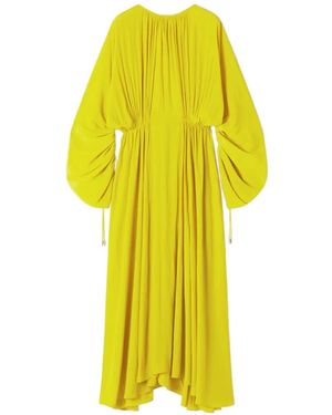 Lanvin Fitted Charmeuse Dress - Yellow