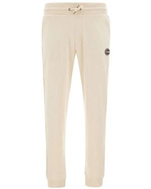 Colmar Logo-Patch Track Pants - Natural