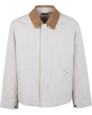 Tom Ford Cotton Canvas Workwear Jacket - White