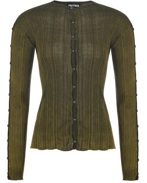 Protémoa Touch Cardigan - Green