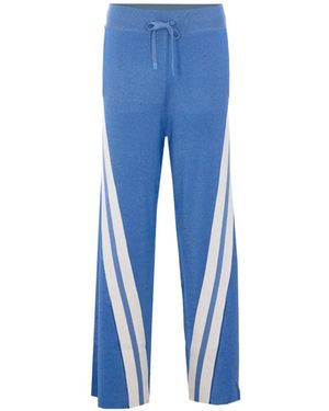 Pinko Tormenta Elasticated Track Pants - Blue