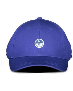 North Sails Logo-Embroidered Cotton Baseball Cap - Blue