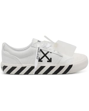 Off-White c/o Virgil Abloh Arrows-Print Striped Trainers - White