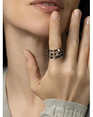 Mattia Cielo Triple-Band Diamond Ring - Natural