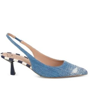 Roberto Festa Slingback Court Shoes - Blue