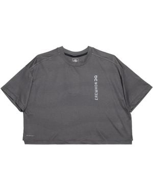 On Shoes X Erewh Logo-Print Performance T-Shirt - Grey