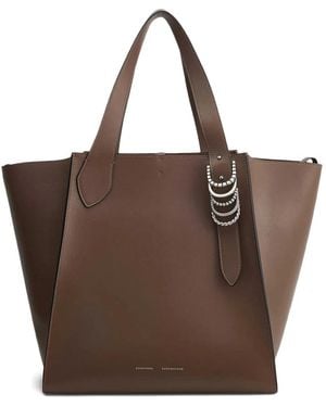 Dorothee Schumacher Leather Tote Bag - Brown