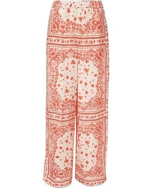 Fendi Bandana-Print Trousers - Red