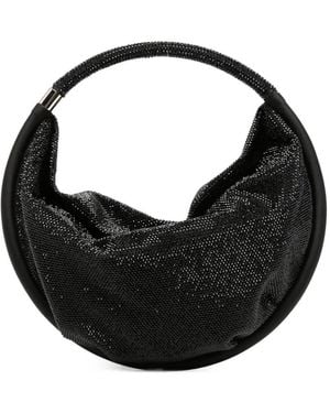 Twentyfourhaitch Gracioneta Crystal-Embellished Tote Bag - Black