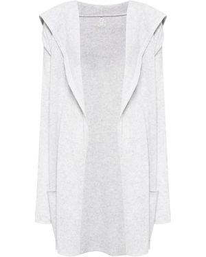Teddy Cashmere Napoli Cardigan - Weiß